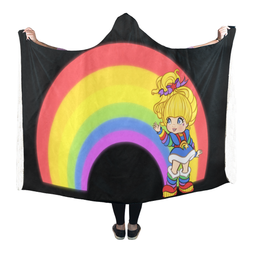 Rainbows Make Everything Better Hooded Blanket 80x53 Inch