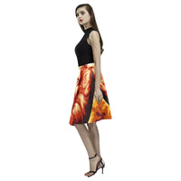 Women's Melete Pleated Midi Skirt