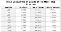 Men's Unusual Slip-on Canvas Shoes