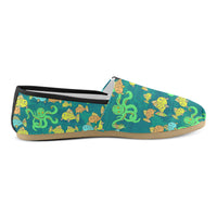 Funny Octopus And Fish Loafers Flats - Perinterest