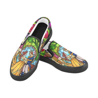 Tale as Old as Time Women Slip-on Canvas Shoes
