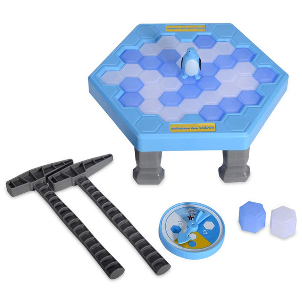 Save Penguin On Ice Game- Penguin Trap Activate Funny Family Party