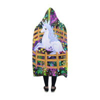 Unicorn Hooded Blanket 60x48 Inch