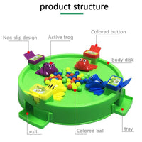 Toys for Boys and Girls Over 3 Years Old, Feeding Small Frogs Swallowing Beads and Eating Beans Casual Puzzle Desktop Games Parent-Child Game Toys