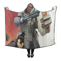 Game Character Hooded Blanket 80x53 Inch