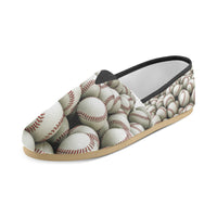 Seamless Pattern Baseball Loafers Flats - Perinterest