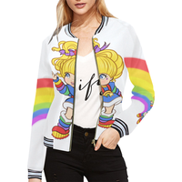 Rainbows Make Everything Better Women Bomber Jacket