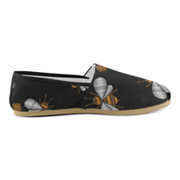 Seamless Pattern With Honey Bee Loafers Flats - Perinterest