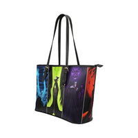Evil Villains Leather Tote Bags For Women