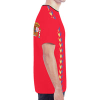Flag of Spain Men T-shirt - Perinterest