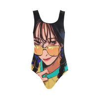 Vest One Piece Swimsuit