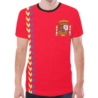 Flag of Spain Men T-shirt - Perinterest