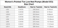 Low Heel Pumps