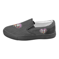 Jack and Sally Men Slip-on Canvas Shoes