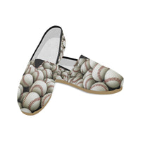 Seamless Pattern Baseball Loafers Flats - Perinterest