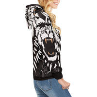 High Neck Pullover Hoodie for Women