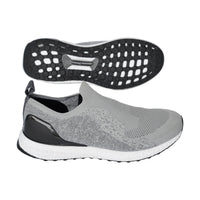 Grey Men Casual Wear Running Sneakers